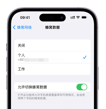 小金苹果维修服务分享如何在iPhone上使用双卡 